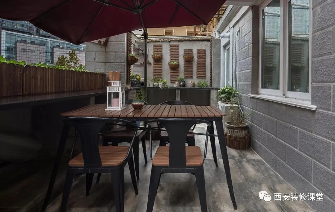 客餐厅|90㎡三室带露台,无餐厅、客厅用挂机,务实装修也能如此舒适