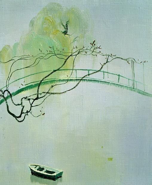 吴冠中|“中国画”吴冠中画的太好,中国画在他笔下活了起来