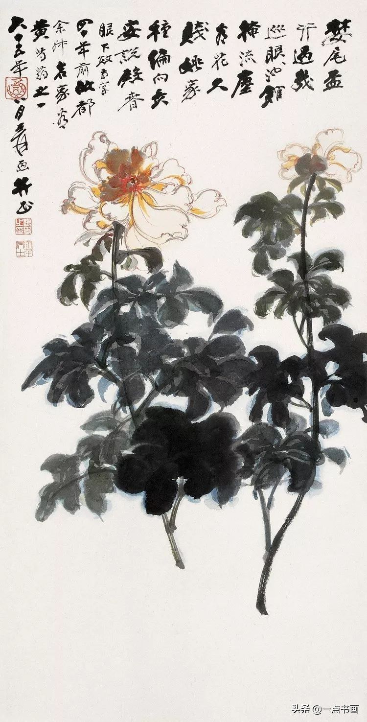 工笔&张大千 花鸟画100幅高清欣赏