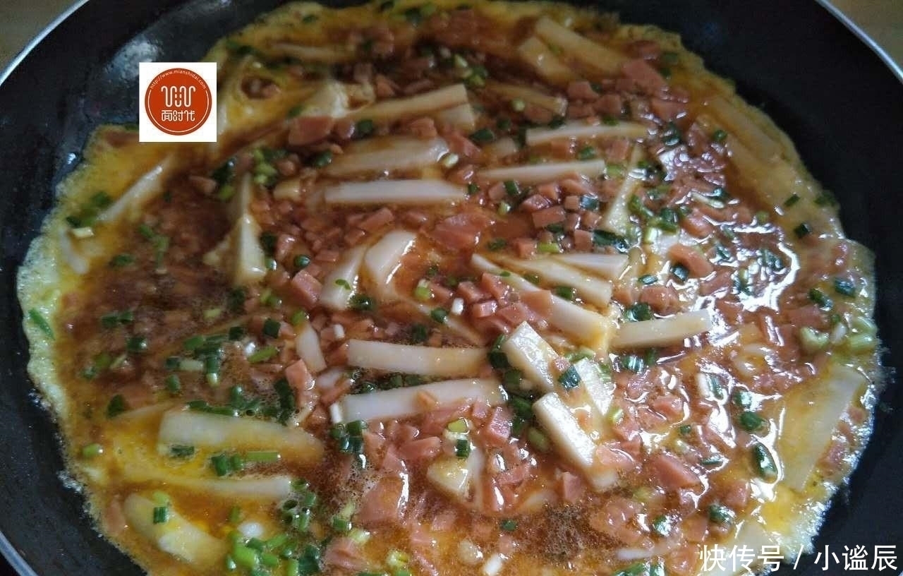 两三分钟的营养早餐饼,每次做都不够吃,做法简单,一学就会