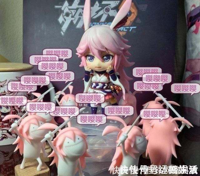 官方|崩坏3官方随手画的八重樱,被做成手办,形象奇怪却被售罄