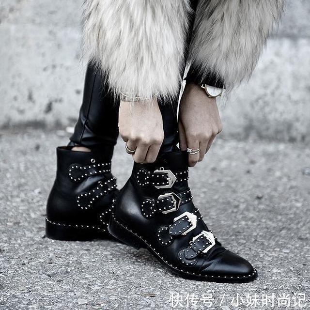 一双铆钉靴到底能与多少衣服搭配你知道吗 一双搞定整个衣柜