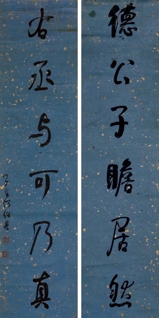 黄庭经!否定王羲之的何绍基,这些对联是他真正的水平