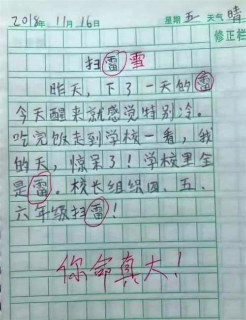 爆笑|小学生爆笑作文：不到40岁的“中年妇女”，妈见妈打系列