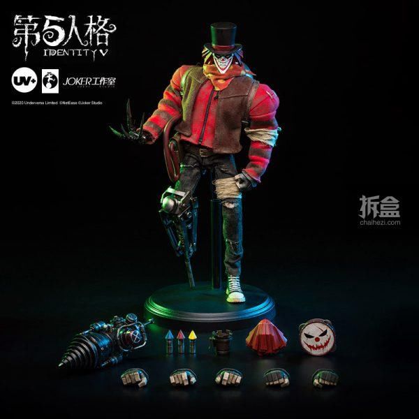 UV|UV UNDERVERSE 第五人格 小丑 红蝶 12寸兵人人偶 3A TOYS