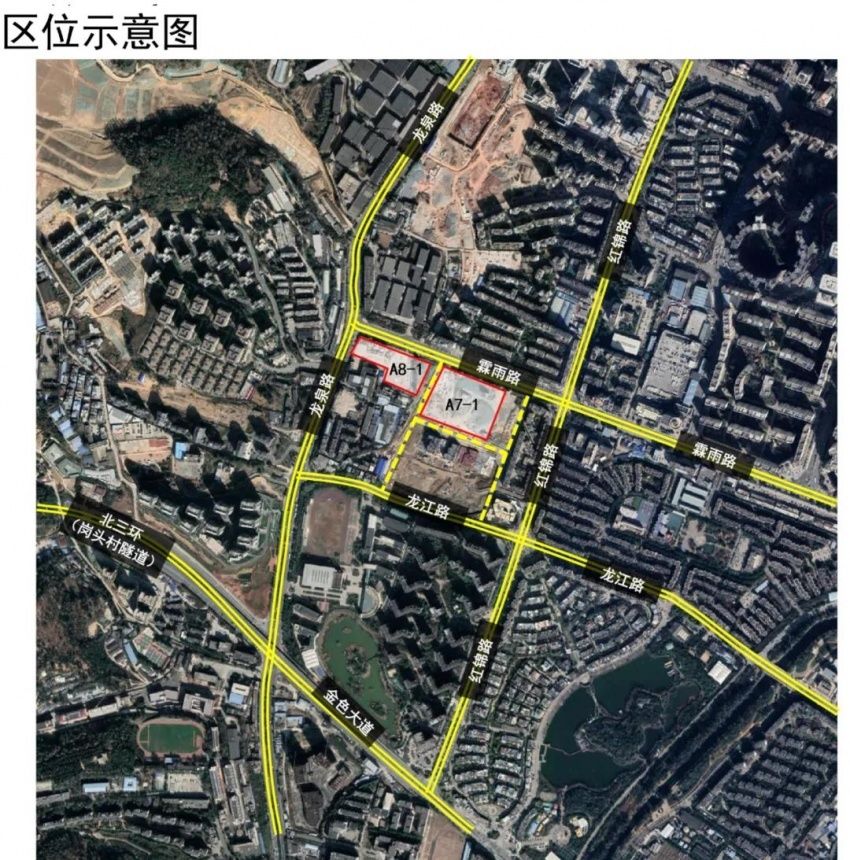 五华区|岗头村城改两地块调规：建筑增高