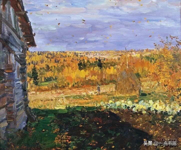 美术学院#阿巴库莫夫:被誉为俄罗斯的金笔,其画笔下都是净化的世界