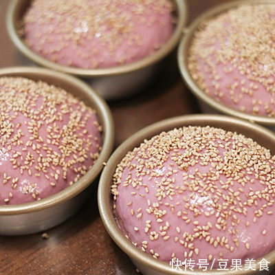 汤种紫薯汉堡 | 圣诞节的味道