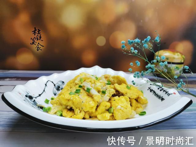 美味|新鲜的银鱼与鸡蛋搭配,高蛋白低脂肪,营养又美味