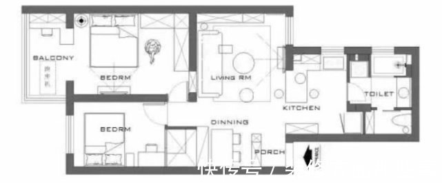 洁净|80平现代简约风将温馨和浪漫做得满满,让人放松心情