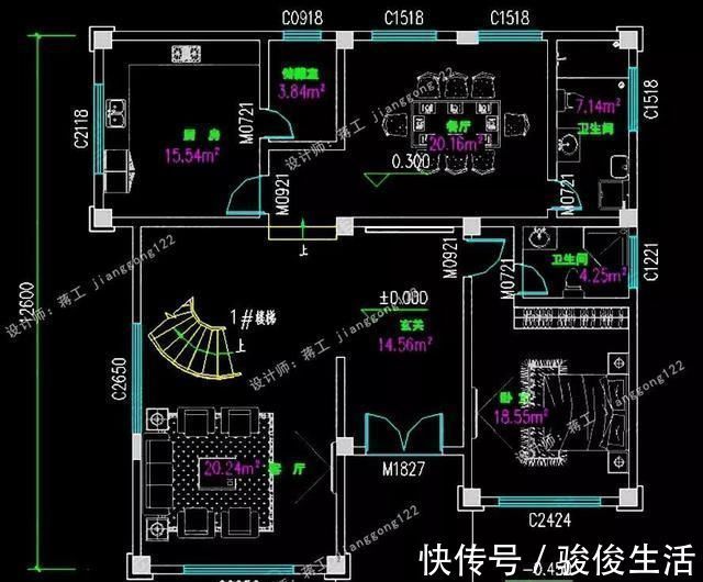 车库|6款三层农村别墅,带车库30万起,回乡建房有面子有里子
