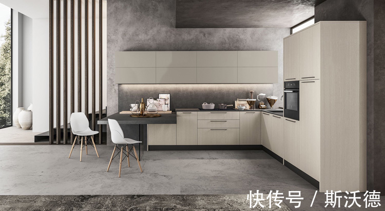 厨房|经典造型厨房，不锈钢橱柜展现出的高颜值空间！