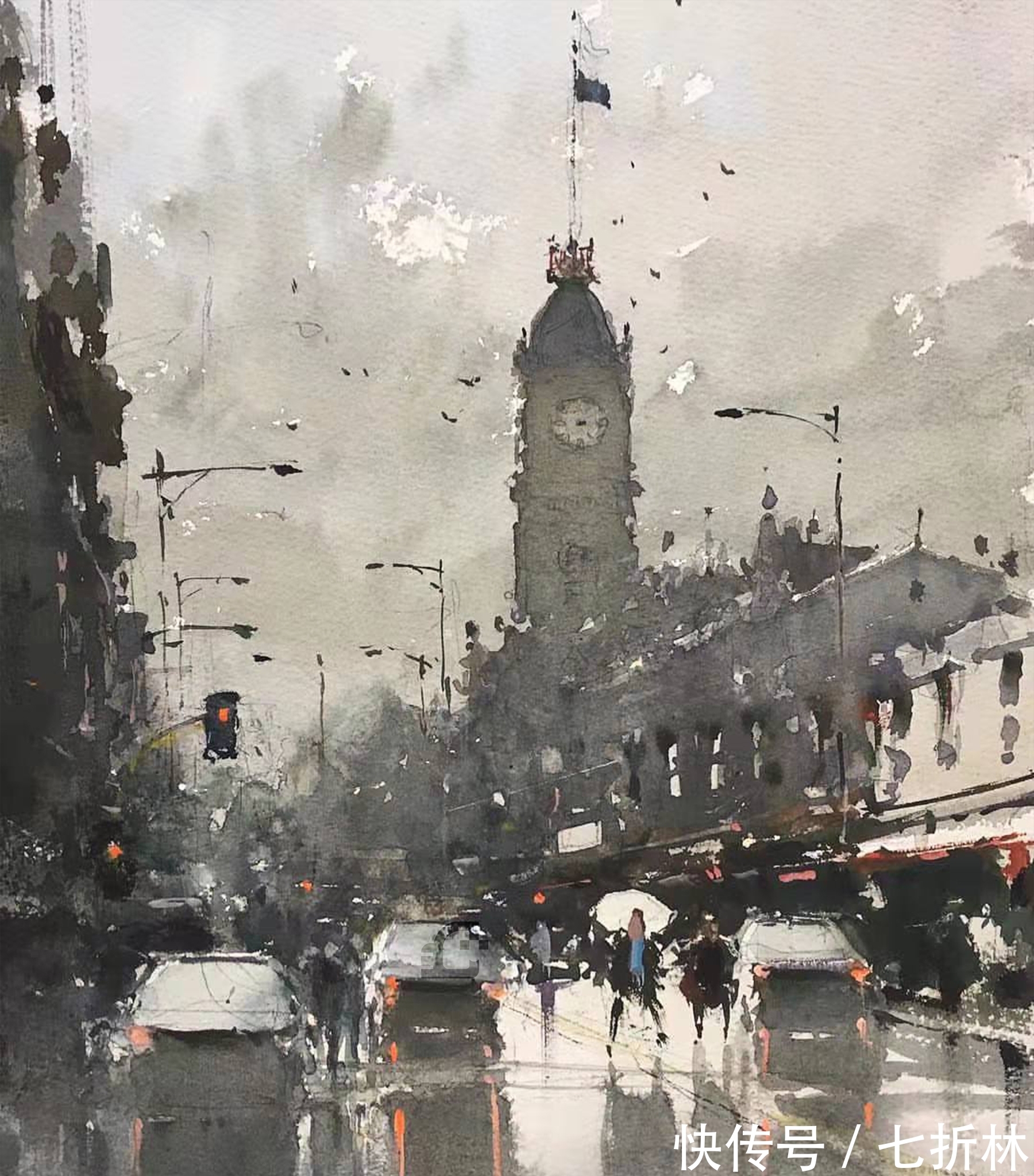 终身成就奖$他是外光绘画终身成就奖得主,他是水彩艺术大师Joseph Zbukvic