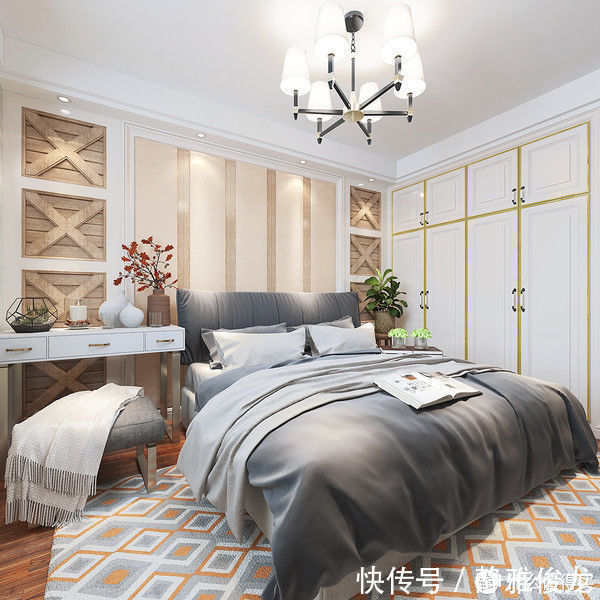 书柜|取消传统电视墙，改做书柜，全屋充满书香之气，有很强的学习氛围