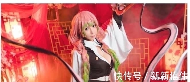 祢豆子|鬼灭之刃:动漫人物全员cos,男主帅气妹妹可爱,虫柱蝴蝶太美!