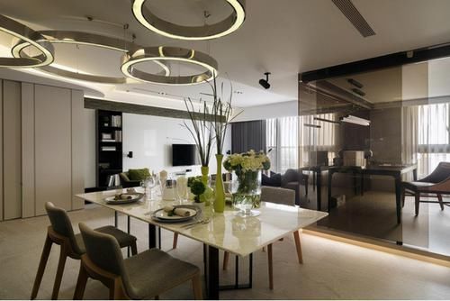 圆弧|135平贴心机能宅，以“圆梦”为理念，让空间有了独特个性