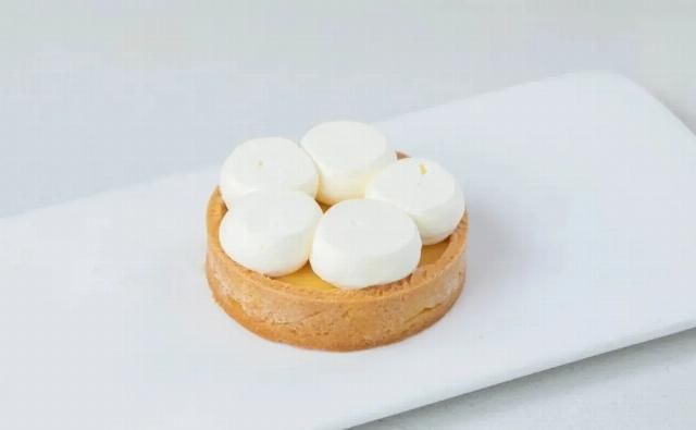 甜点|优美西点の雏菊柠檬挞,清新雏菊的七夕“暗恋”甜点~