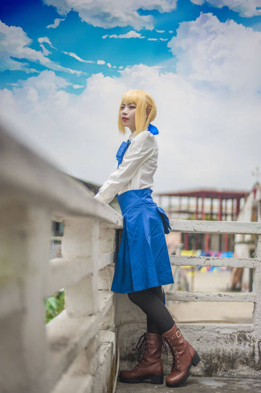 saber呐～cosplay