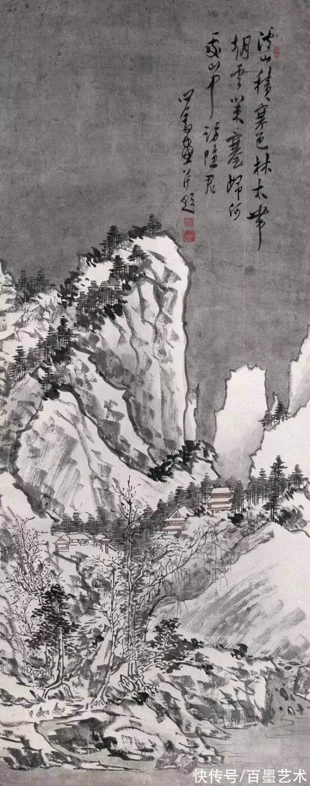 溥心畲！名家 | 画雪景，他第一