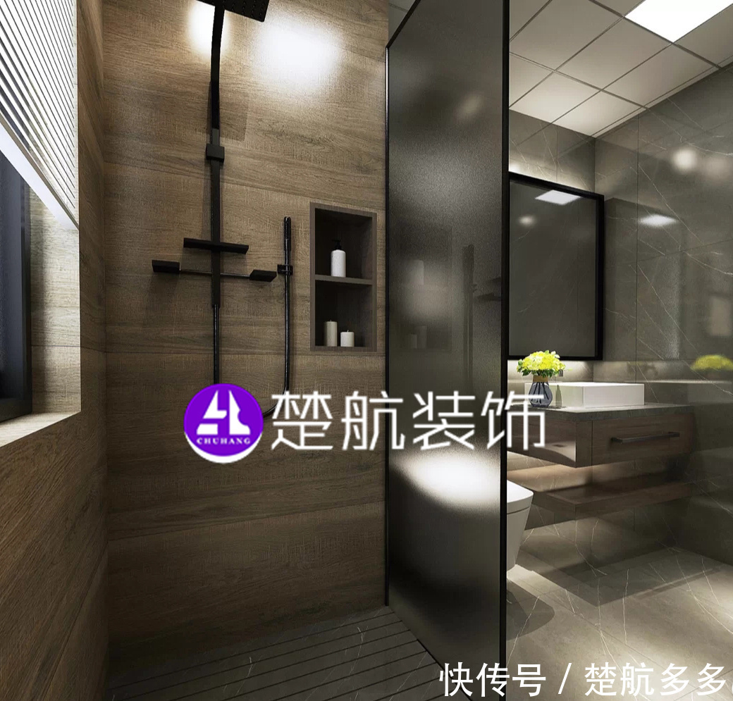 装修|辽宁营口柏世樱溪143平现代风格装修效果图