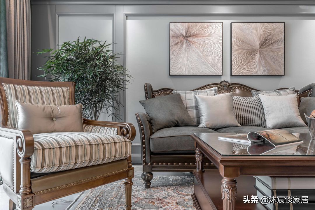 美式|她不要“网红”风格,新家装成经典美式风,随处可见的优雅与浪漫