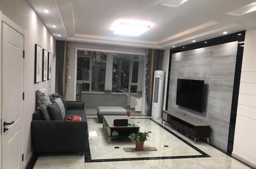 柜子|新家装修花了20万,阳台打通成小茶室,飘窗打满柜子,多出20㎡