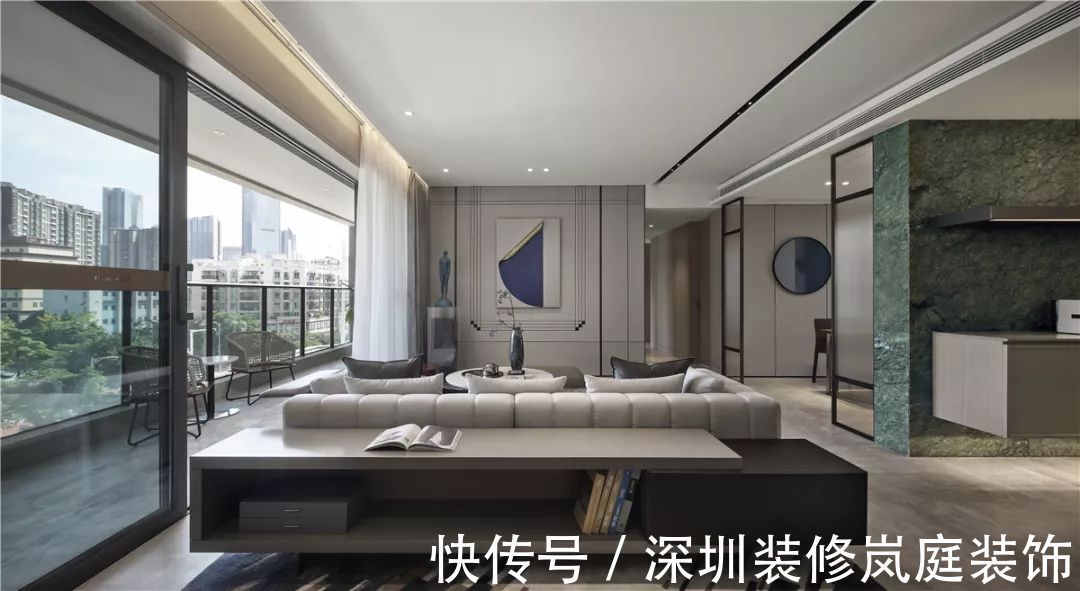 装修|深圳装修：天玺壹号196㎡轻奢，存粹质雅，让你一秒就能爱上！