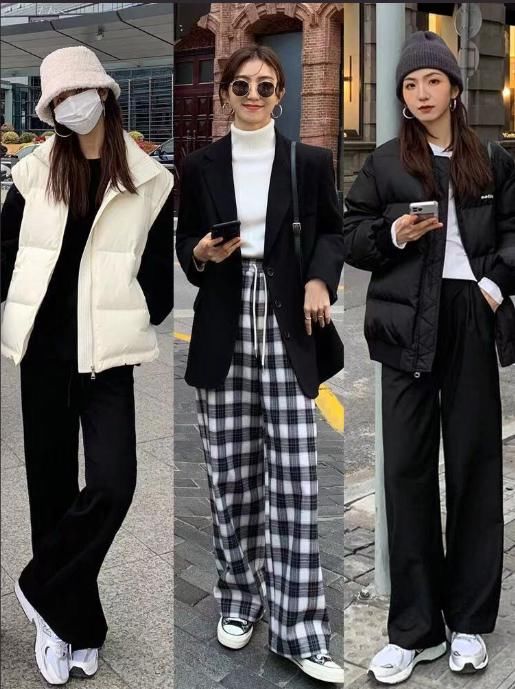 一条阔腿裤演绎冬季的所有时髦，学时尚博主这样穿，帅气又显腿长