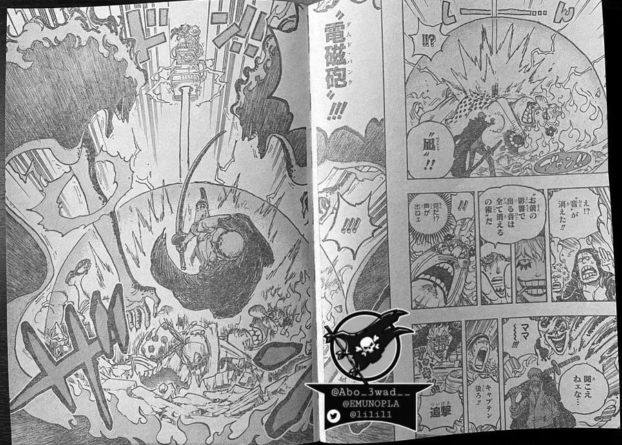 乔伊波伊|海贼王1040话,罗制造出隔音空间,四皇大妈败北,象主是乔伊波伊伙伴