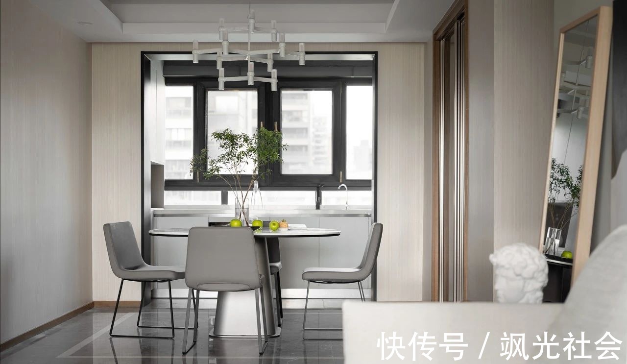 风格|现实的平衡取舍,才是生活之道!143平现代风格设计欣赏!