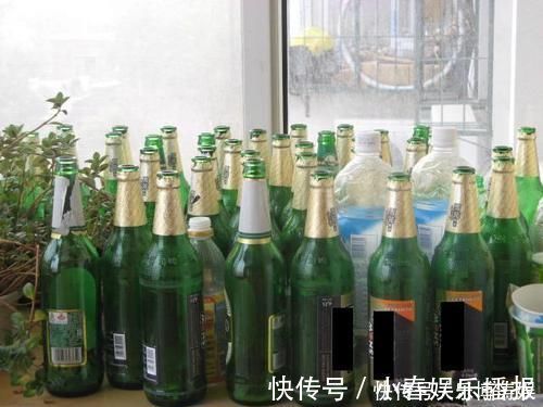 啤酒瓶1毛1个还是别卖了找块板套上去，以后茶几都不用买了