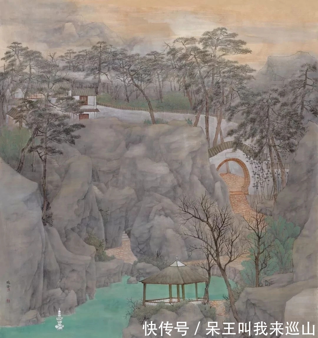 美术家协会|写生的朴拙与创作的梦幻|沈瑞安山水画