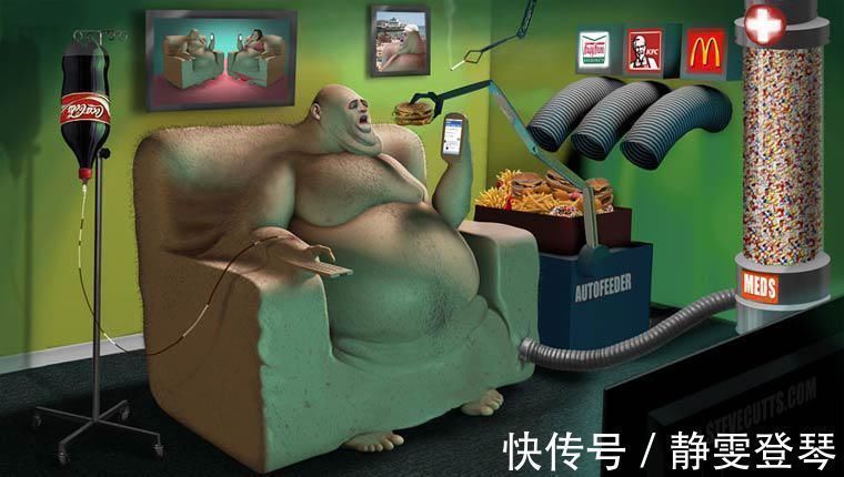 小孩&5幅小孩看不懂,成年人看了会伤感的残酷插画