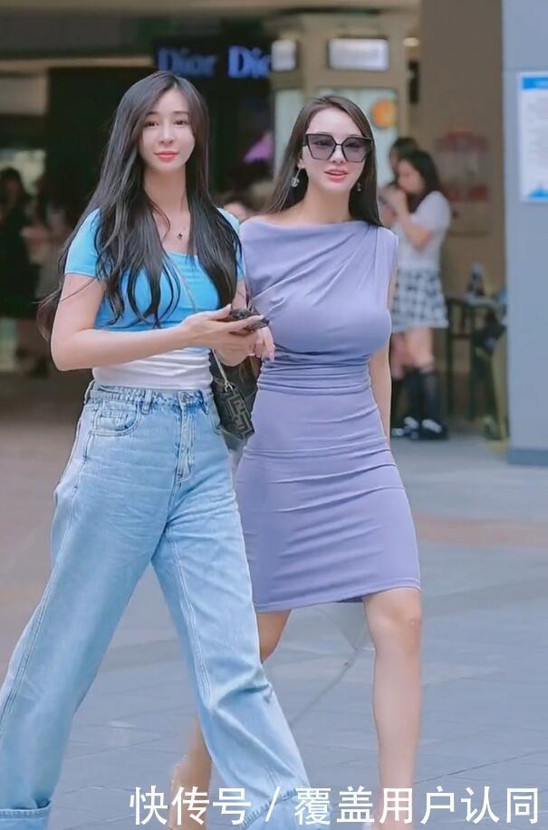 时尚|牛仔裤VS紧身裙,不同的休闲时尚,各有其魅力