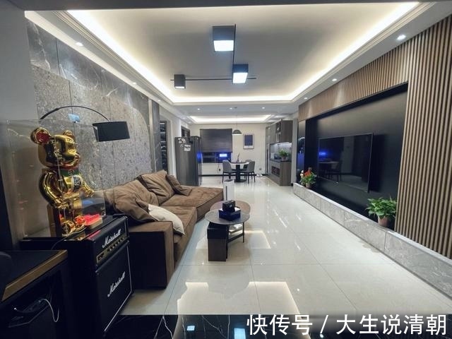 精装|这是我见过改造最个性,最有档次的精装房,入户鞋柜实用又抢眼