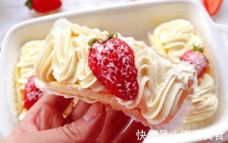 优美课堂零失误超少女的草莓抱抱卷,柔软香甜细腻