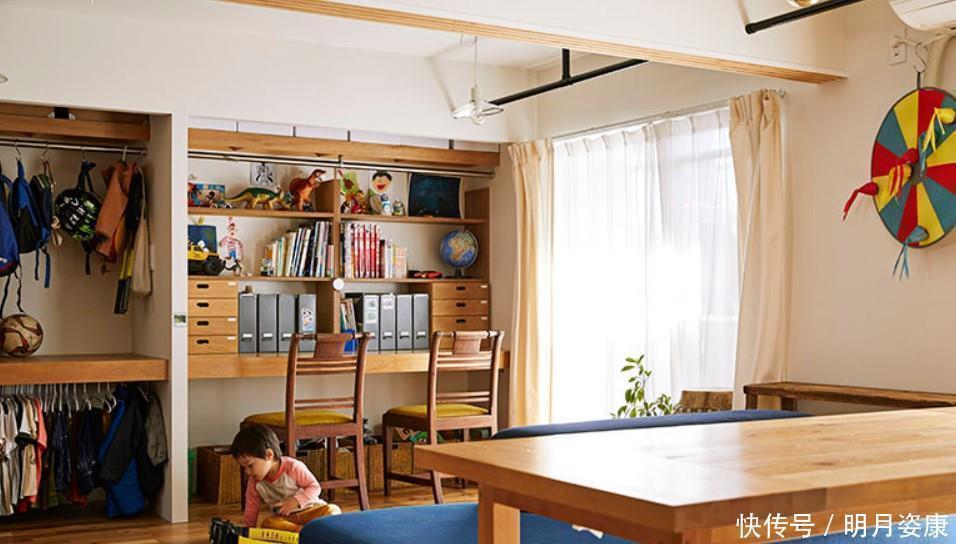 储物柜|55平米3个娃!日本妈妈太厉害了,一家人蜗居也能过上精致生活