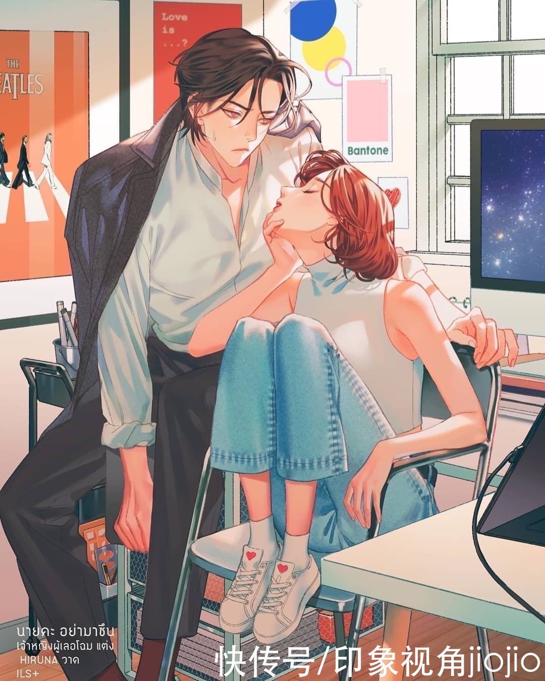 hiruna#那些又飒又御的小姐姐们,配色好看且画风细腻