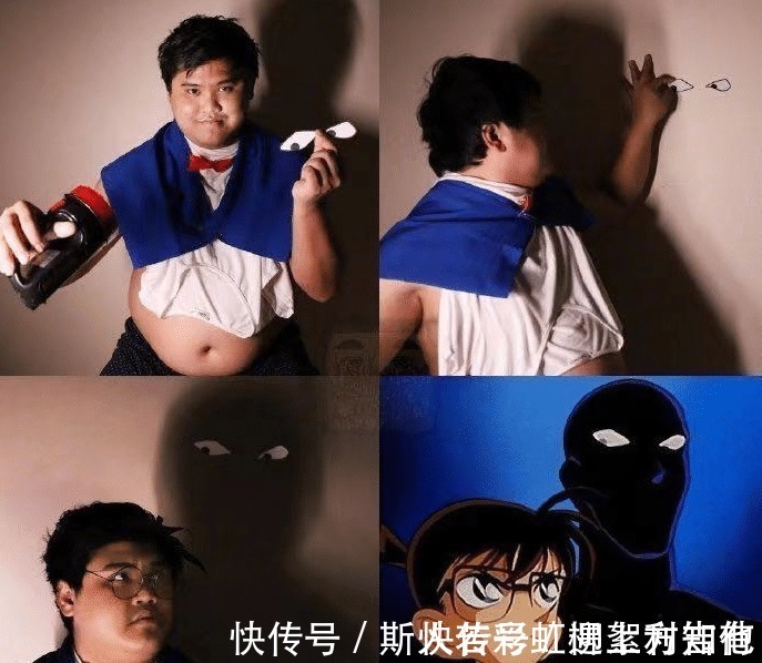 卡卡西|泰国小哥对动漫人气明星五条悟下手,头发出彩,环保型coser