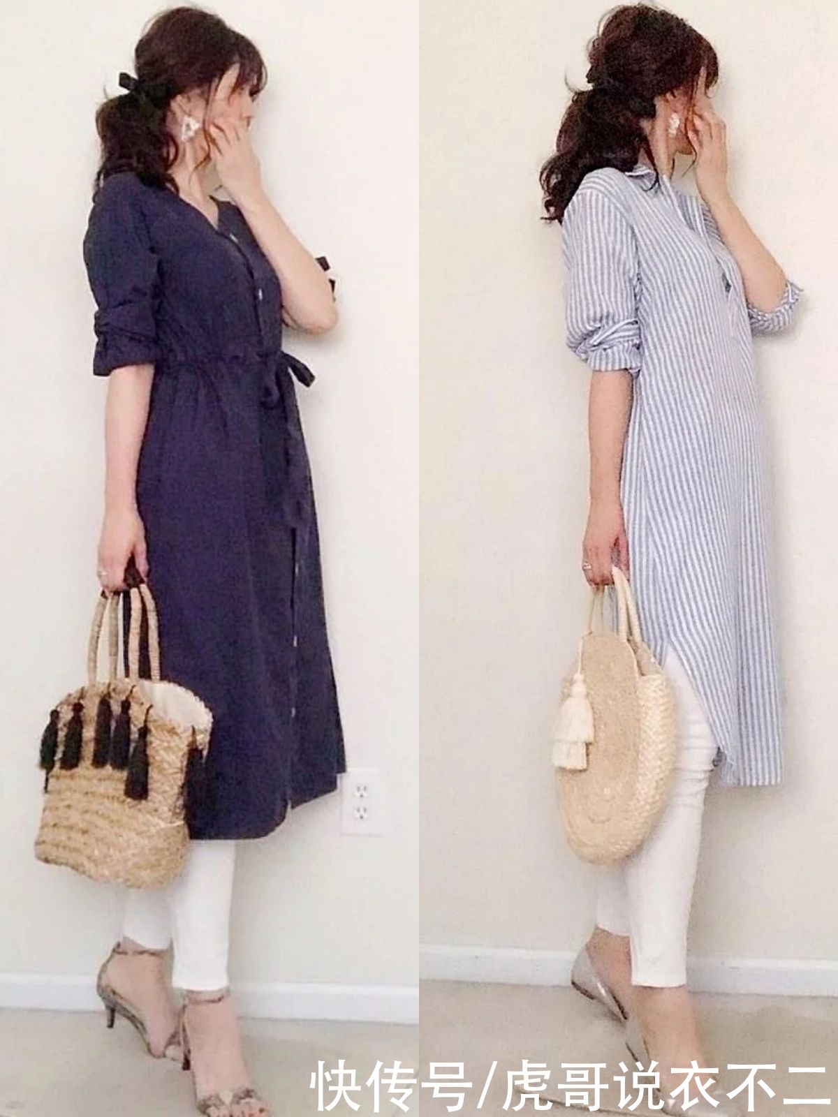 “日本太太”的一裤多穿，3种裤装打造好气质，入夏这么穿真优雅