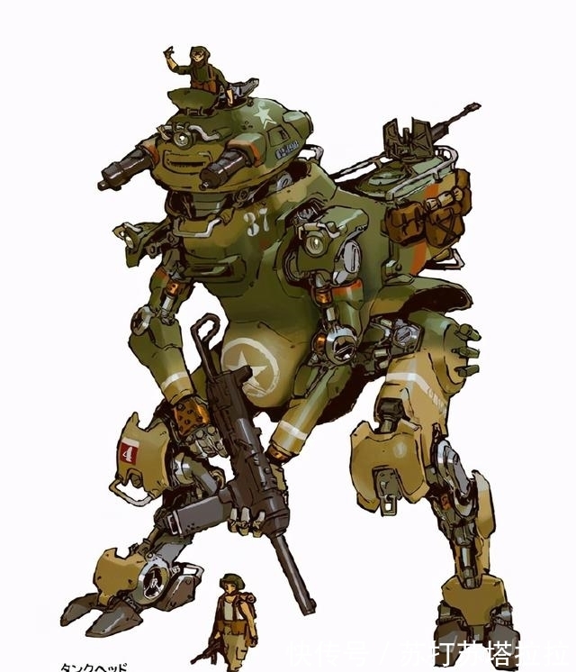 机甲|动物化机甲概念设计,哥斯拉和金刚大家喜欢哪款设计?