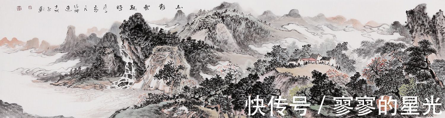 徐坤$画家徐坤连 笔墨精妙 将胸中之意挥洒画作之中