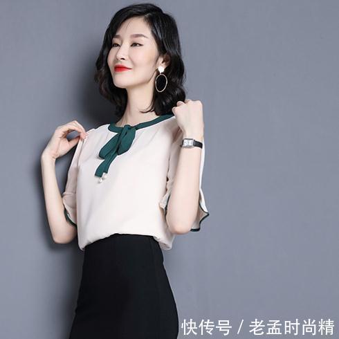 雪纺衫|做气质小女人,首选雪纺衫
