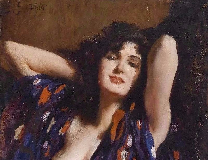 风情万种|他笔下的女子风情万种,撩人心弦!可惜晚年声誉不保!