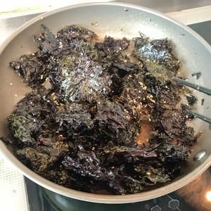 超简单 紫菜变海苔 自制小零食【香酥海苔】