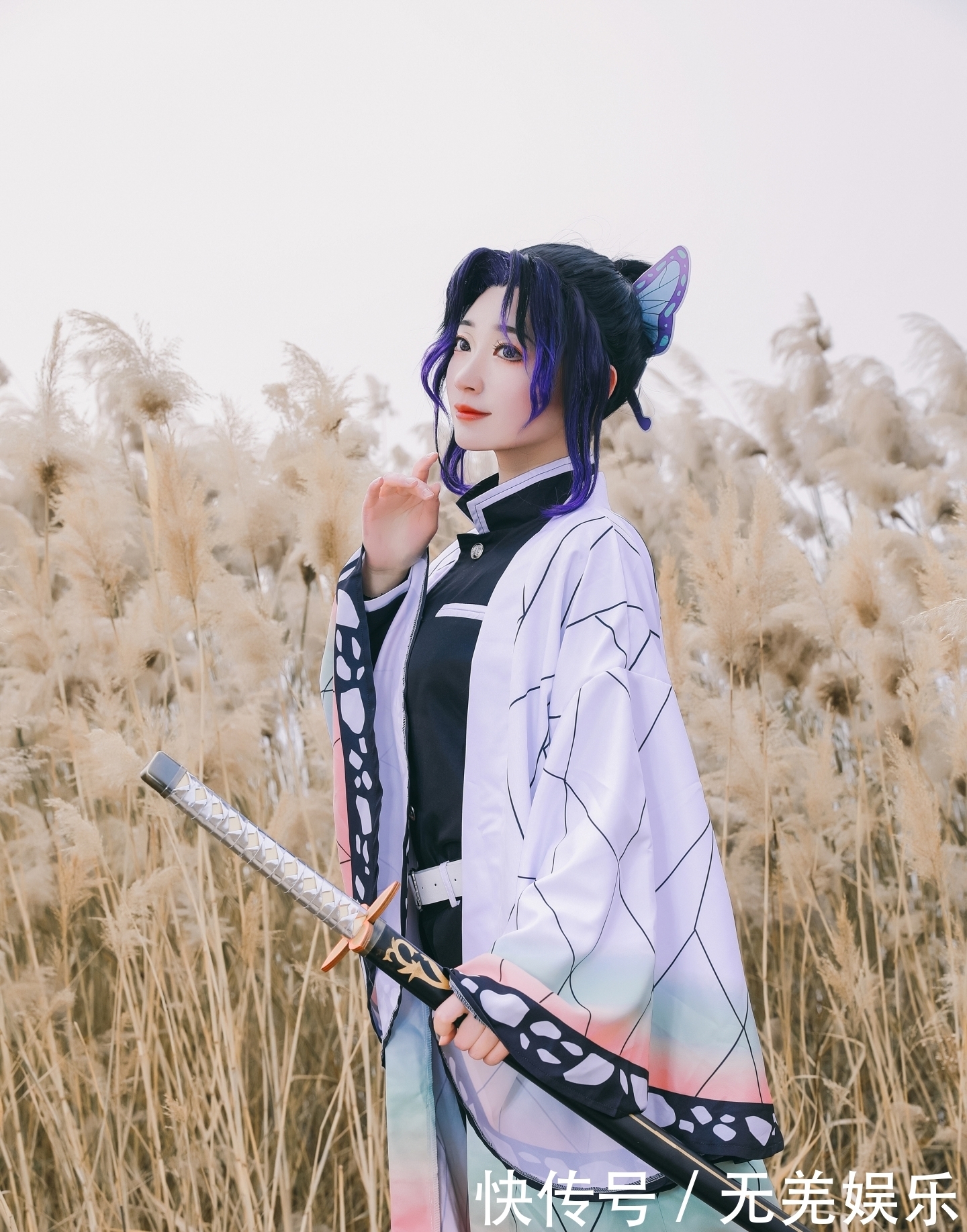 鬼灭之刃 蝴蝶忍cosplay