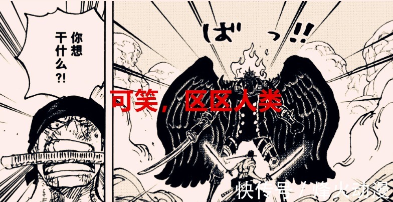 天龙|海贼王1035话:奎因倒下前说出烬的身世,索隆找到了击败烬的方法