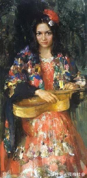 费欣&俄罗斯艺术家尼古拉布洛欣人体油画作品欣赏