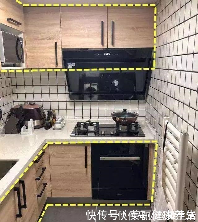 厨房|这招真高明!厨房吊柜还能这样设计,双层内嵌式,实用又美观!