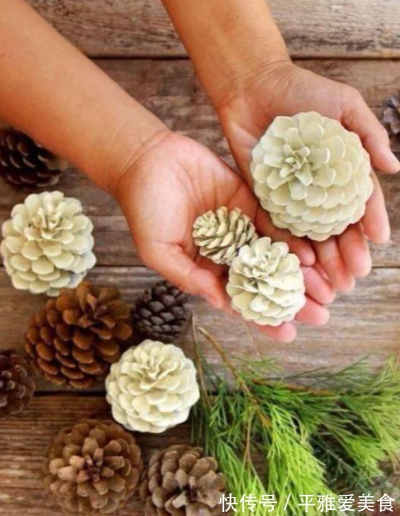 松子!农村阿姨,村里捡了一堆的“松果”,回家改造后邻居出2千来买